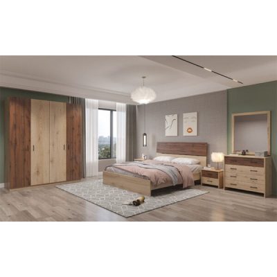 Νο 95 Κρεβάτι Μελαμίνη Με Αποθηκευτικό Χώρο