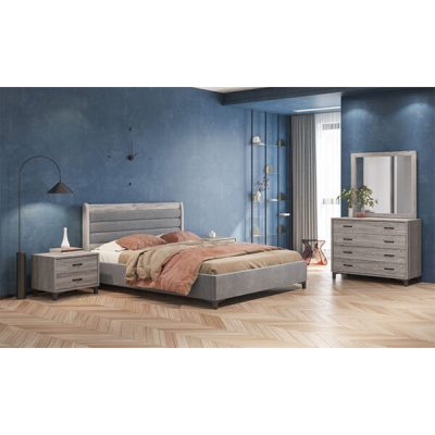 Νο 92 Κρεβάτι Υφασμα Με Μελαμίνη Με Αποθηκευτικό Χώρο