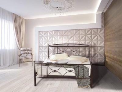 ΜΕΤΑΛΛΙΚΟ ΚΡΕΒΑΤΙ 026Β ΜΕ ΣΤΡΩΜΑ